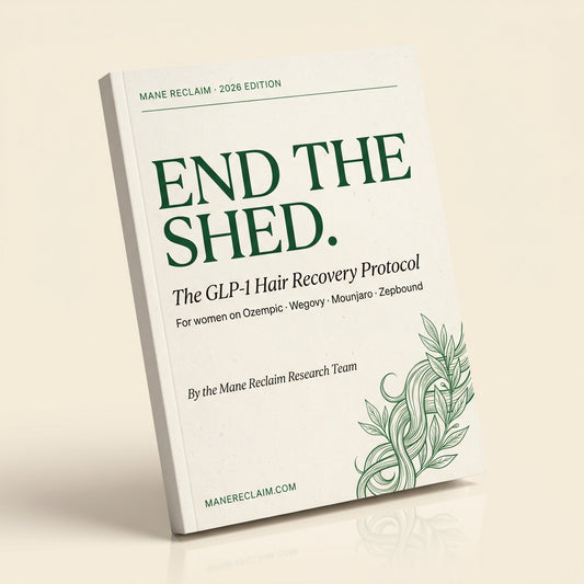 End The Shed Protocol — The GLP-1 Hair Recovery Guide (Digital)